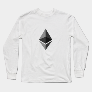 Ethereum Long Sleeve T-Shirt - Classic Ethereum by PHH Apparel